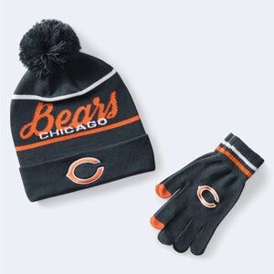 Chicago Bears Beanie and Glove set